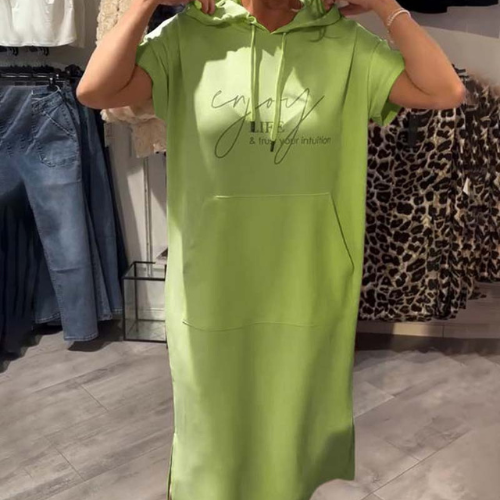 Saskia™ | Φόρεμα casual με κουκούλα