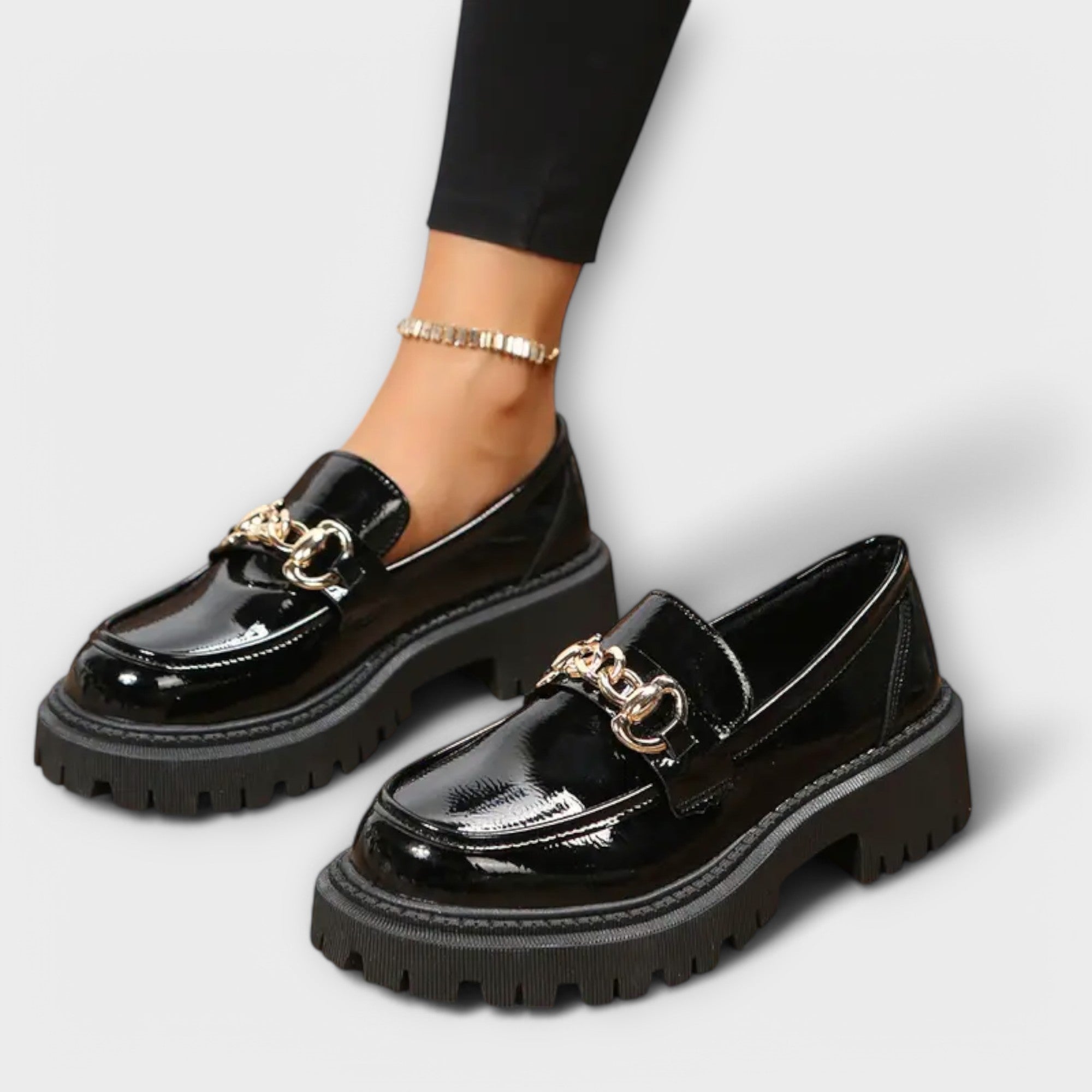 Γυναικεία Παπούτσια Plateau Loafer με Στυλ Μάγισσας
