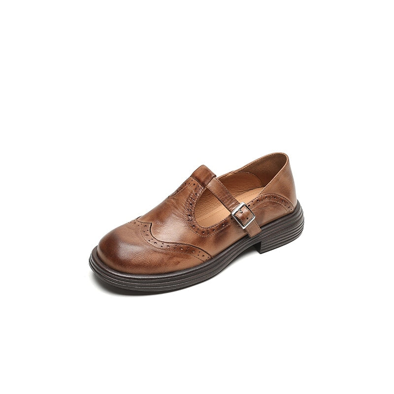 VELA™ – Παπούτσια Mary Janes Premium από Δέρμα