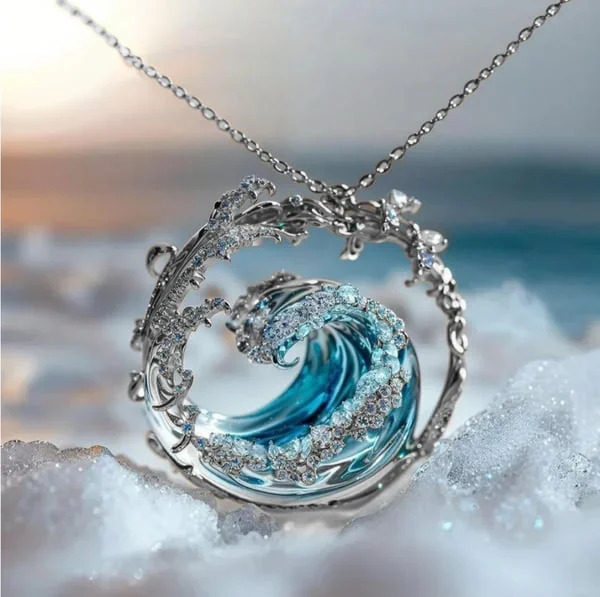 Μαρέ Τζόιες Κολιέ Elegant Juramentos do Mar - Έμφαση Αγάπης
